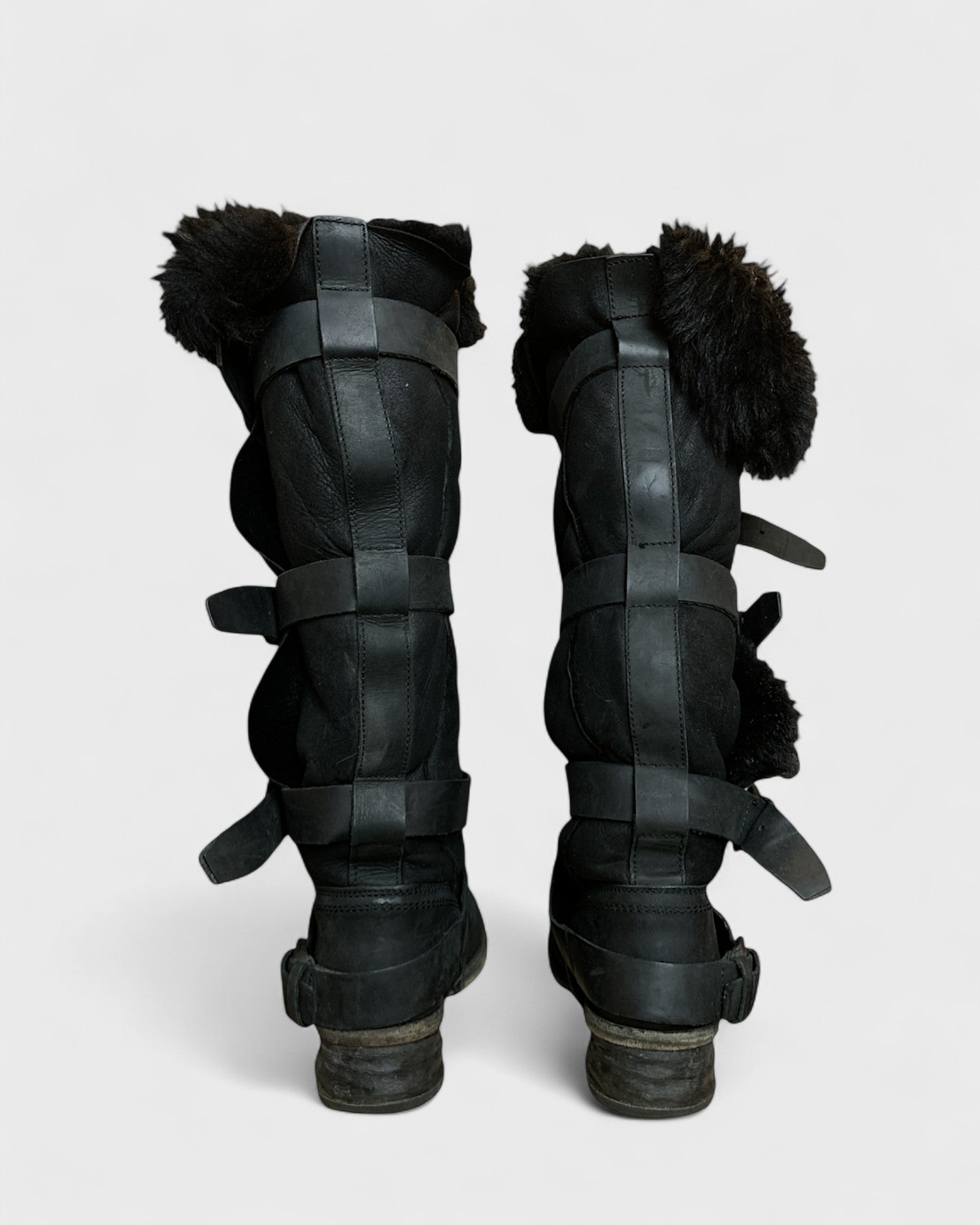 All Saints Furry Boots