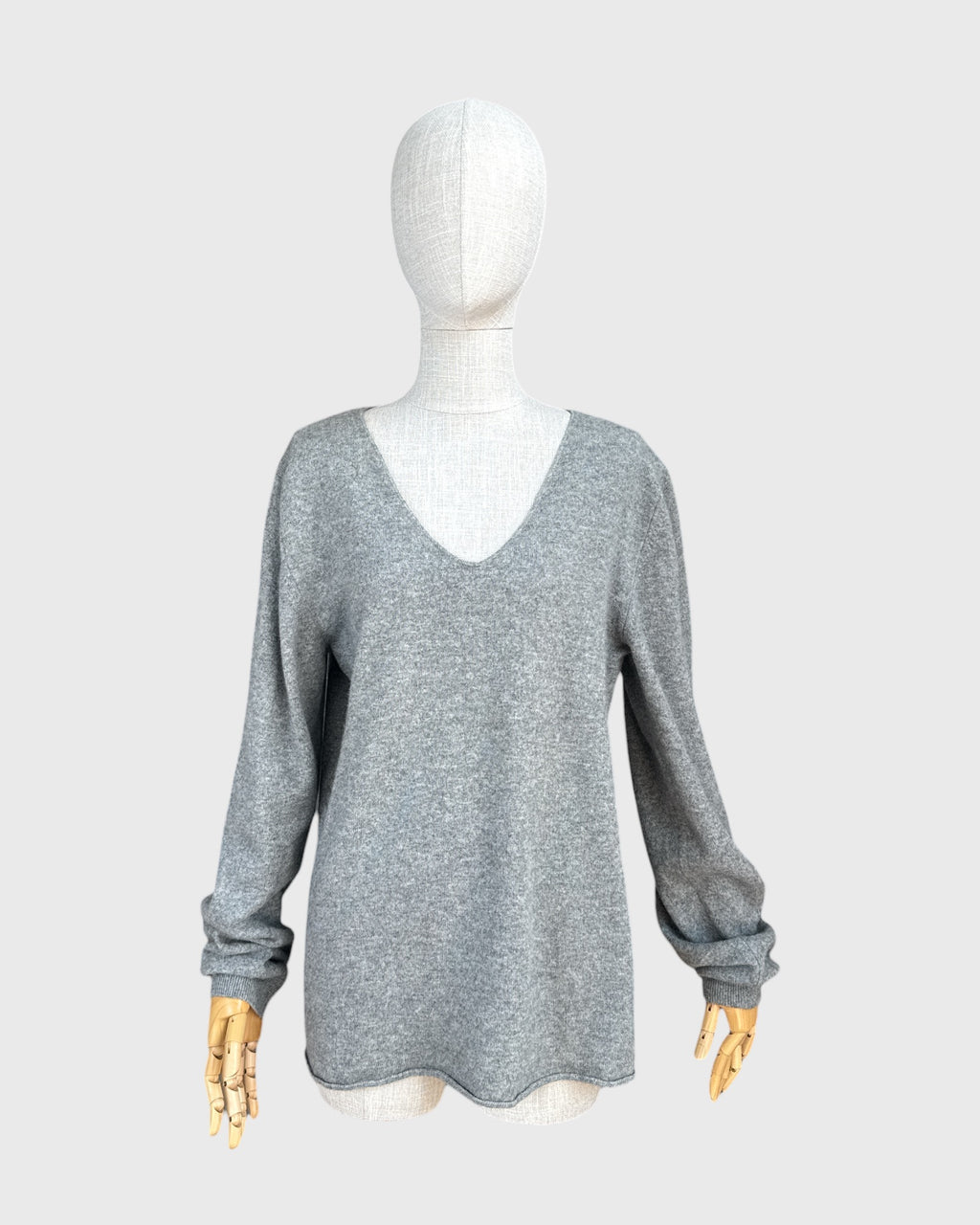 Pull 100% cashmere Gris Hugo Boss , M