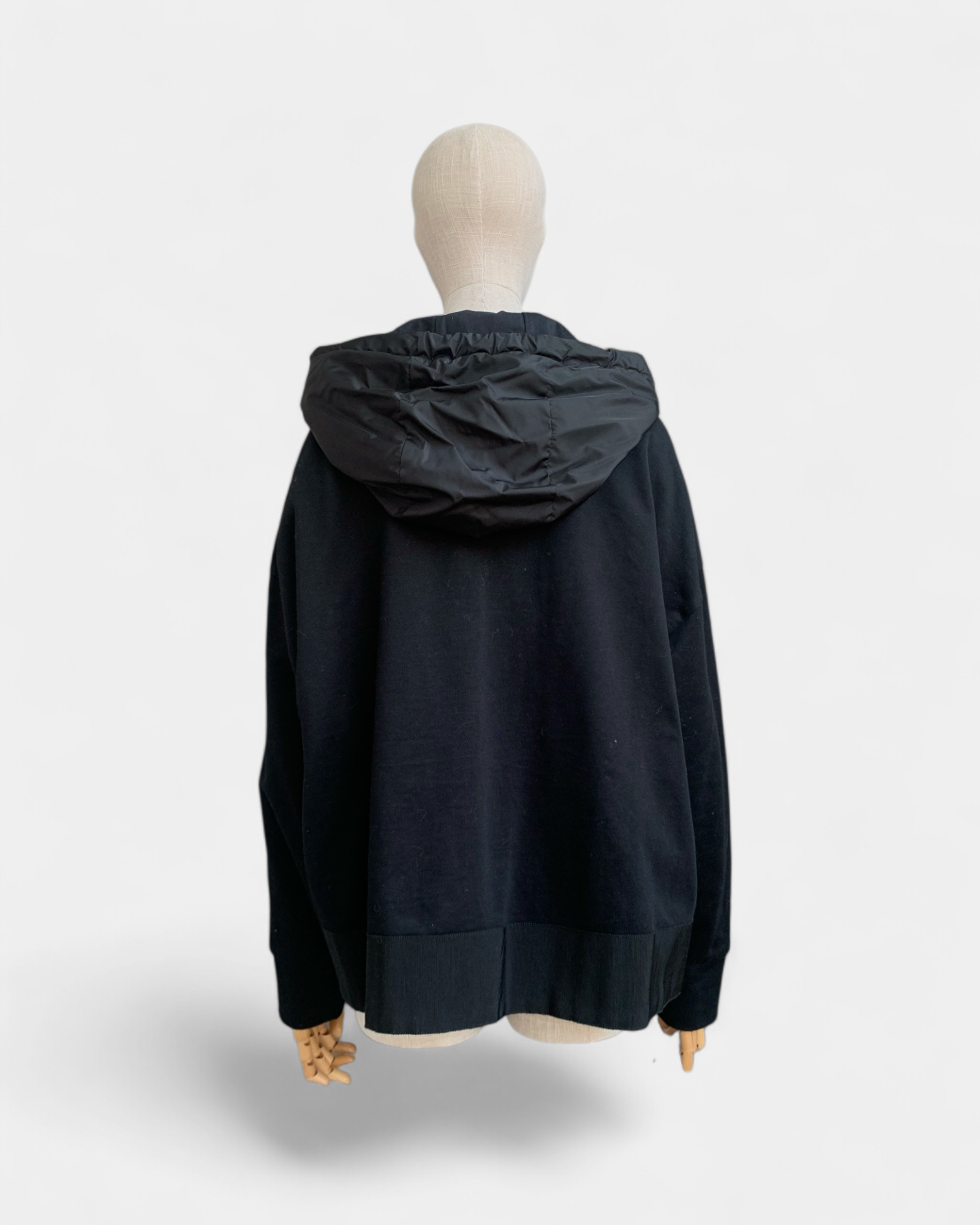 Sweat à capuche zippé - Moncler, XL