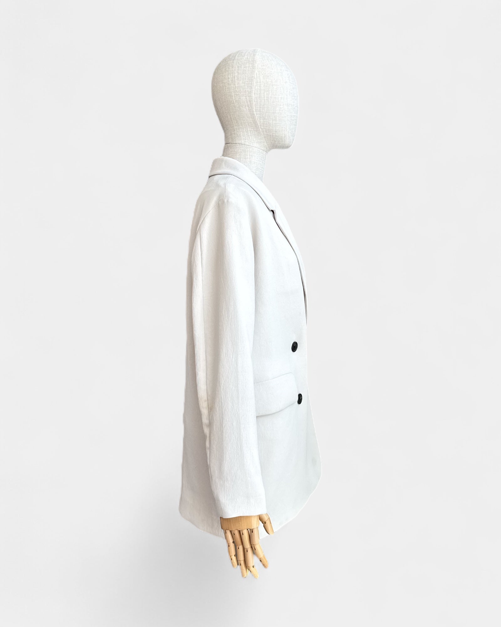 Veston double boutonnière Craie Wilfred , 1