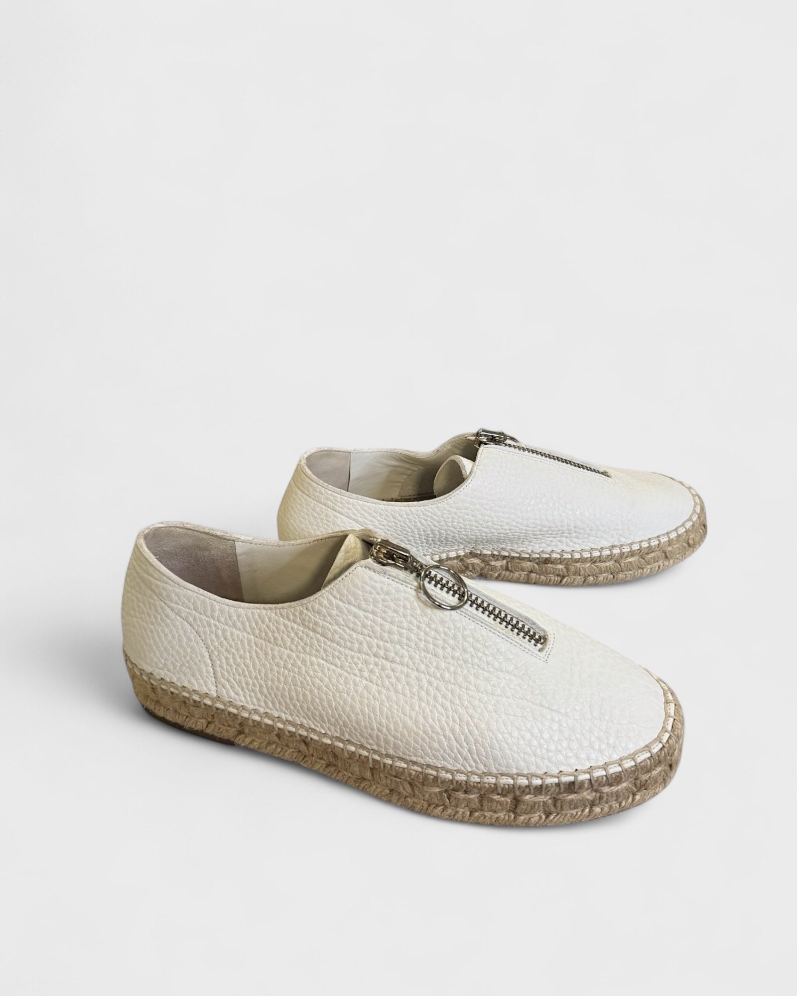 Espadrille cuir Blanc Alexandre Wang , 39