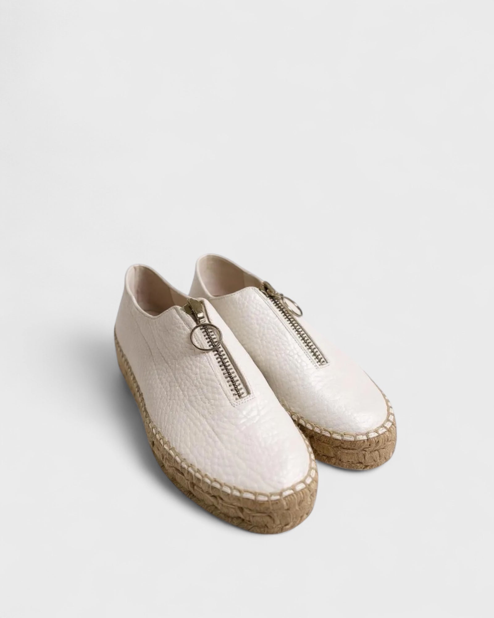 Espadrille cuir Blanc Alexandre Wang , 39