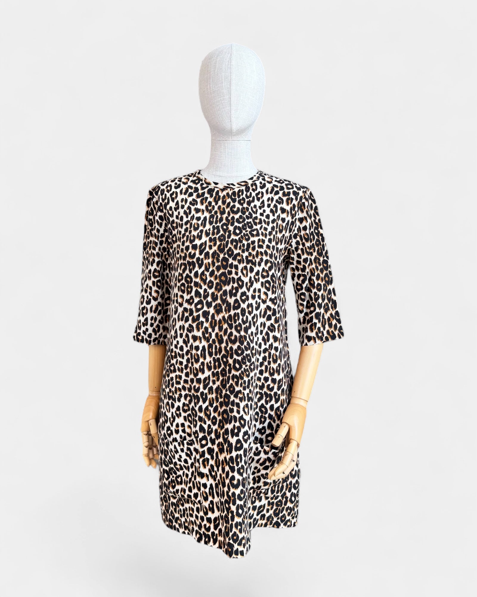 Robe leopard Marron Equipment , XS
