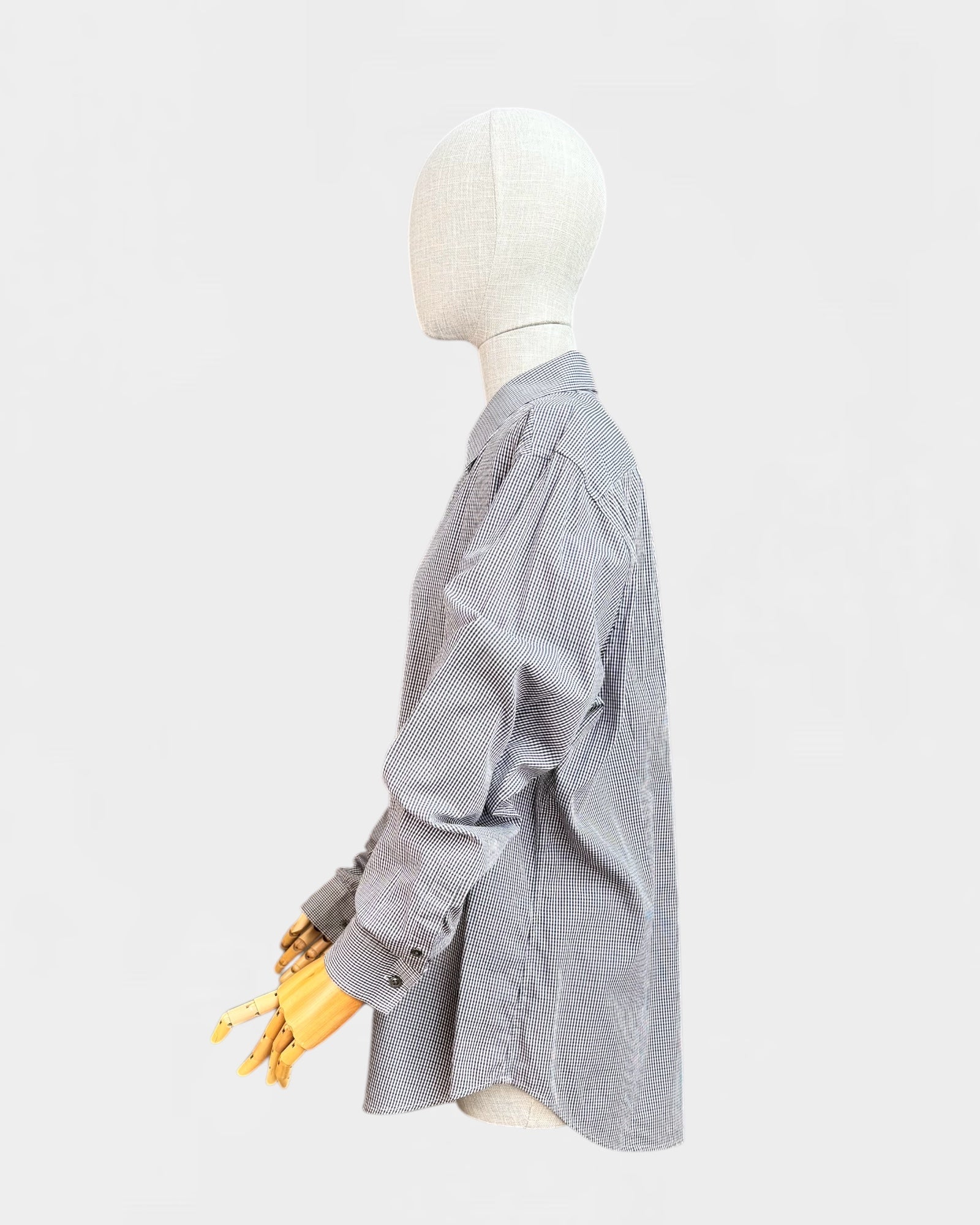 Chemise carreaux Blanc/marron/gris Theory , XL