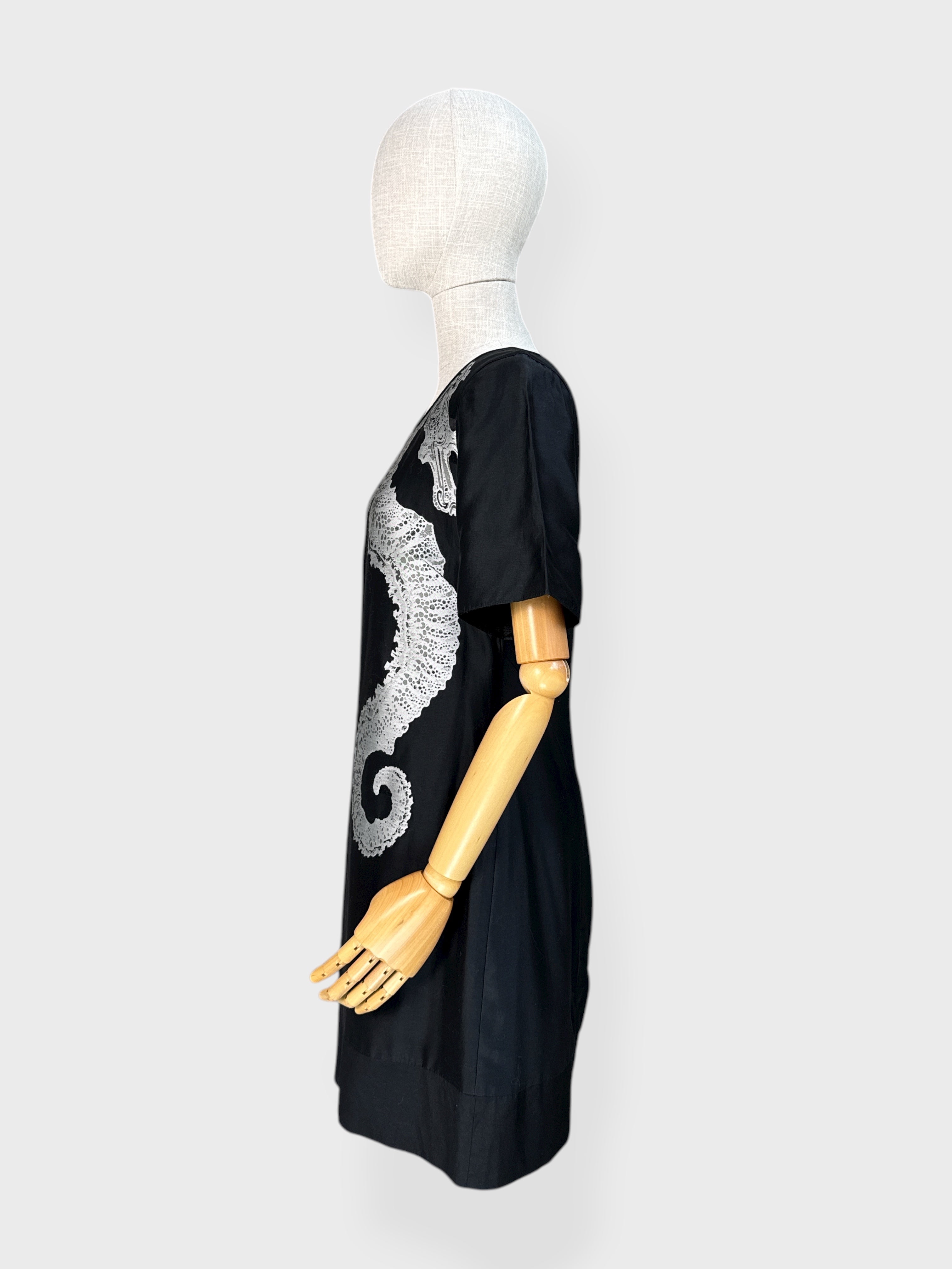 Robe hippocampe Helmut Lang, taille 4